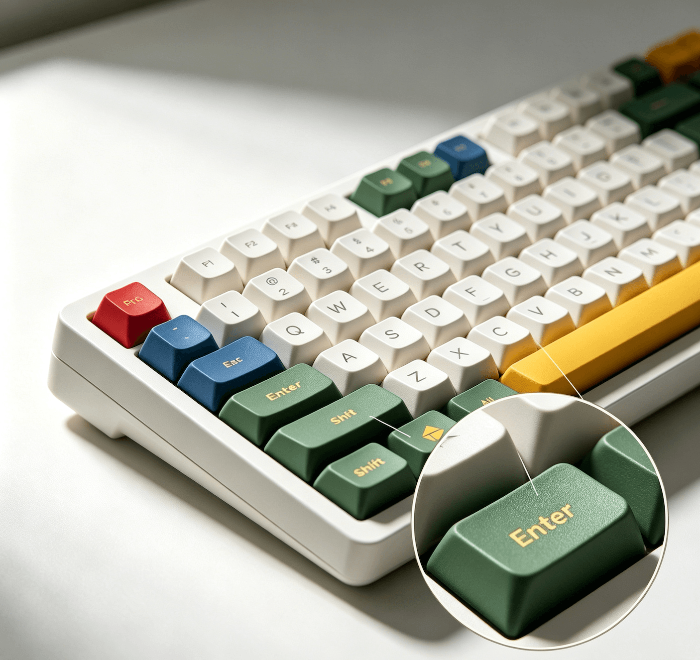 Cherry profile keycaps